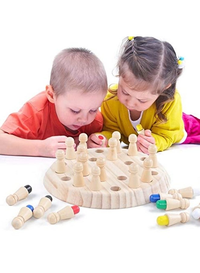 Smoneo Classic Wooden Match Stick Memory Chess Intelligence Game Kids Learning Toy Intellectual Game Random Color - Image 4