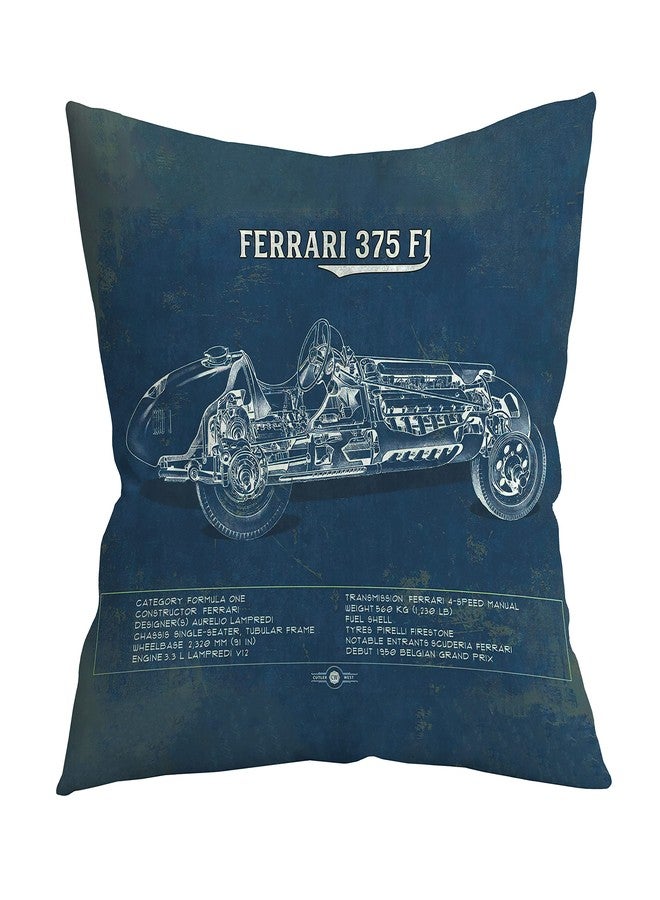 Giosve 18x18 in Car Decorative Pillowcase Throw Pillow Cover Gifts for Room Couch Sofa Decor, Car Love Gifts, Automobile Club Decorative Decor Pillow case Gifts - Image 1