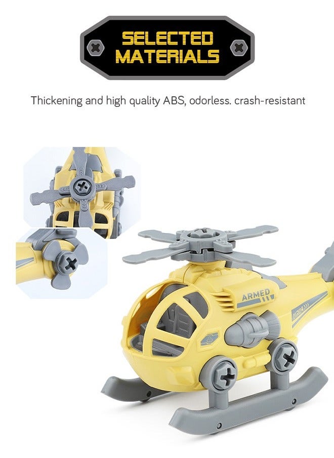 Building Block Car Set Assemble Construction Airplane Ship Toys STEM Educational Learning Game