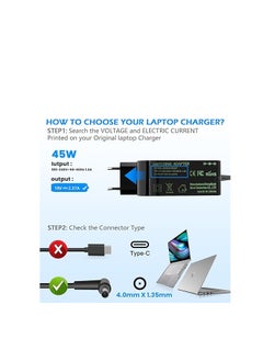 Generic Laptop adapter 45W 19V 2.37A ASUS X200CA X540UA X540S X540SA X540LA X553 X553S X553M X556U UX303 UX305F UX410UA UX360CA C202SA C300000000000000000SA C3SA C3SA C3000000000000000 M C300 SA Zenbook UX21A  - Image 5