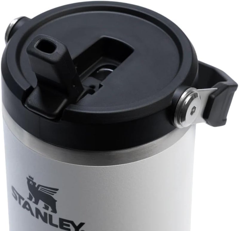 Stanley IceFlow GO 890ml/30oz Flip Straw Water Bottle - Chalk - Image 3