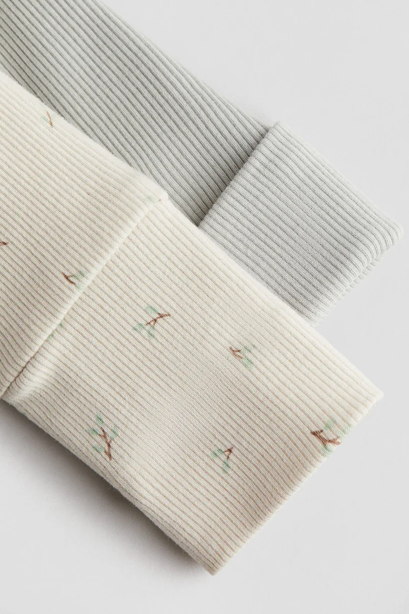 H&M 2-pack room-to-grow bodysuits