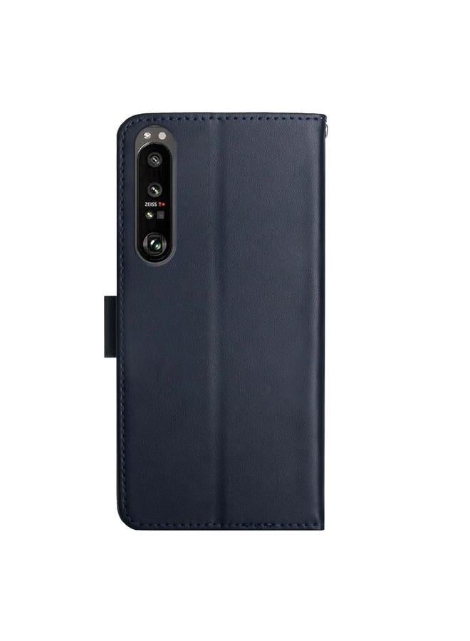 erorex Case For Sony Xperia 1 VI Genuine Leather Fingerprint-proof Horizontal Flip Phone Case - Image 3
