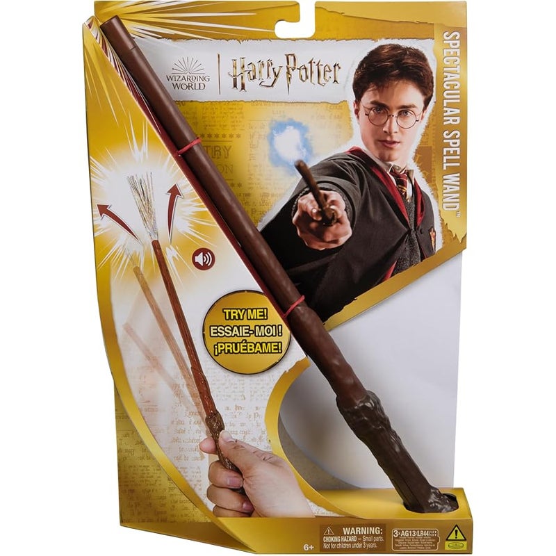 WIZARDING WORLD Role-Play Spectacular Spell Wand - Image 1