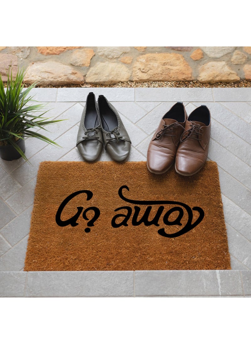 Hediye Sepeti - Gift Basket Come In Go Away Humorous Indoor Doormat - Image 1