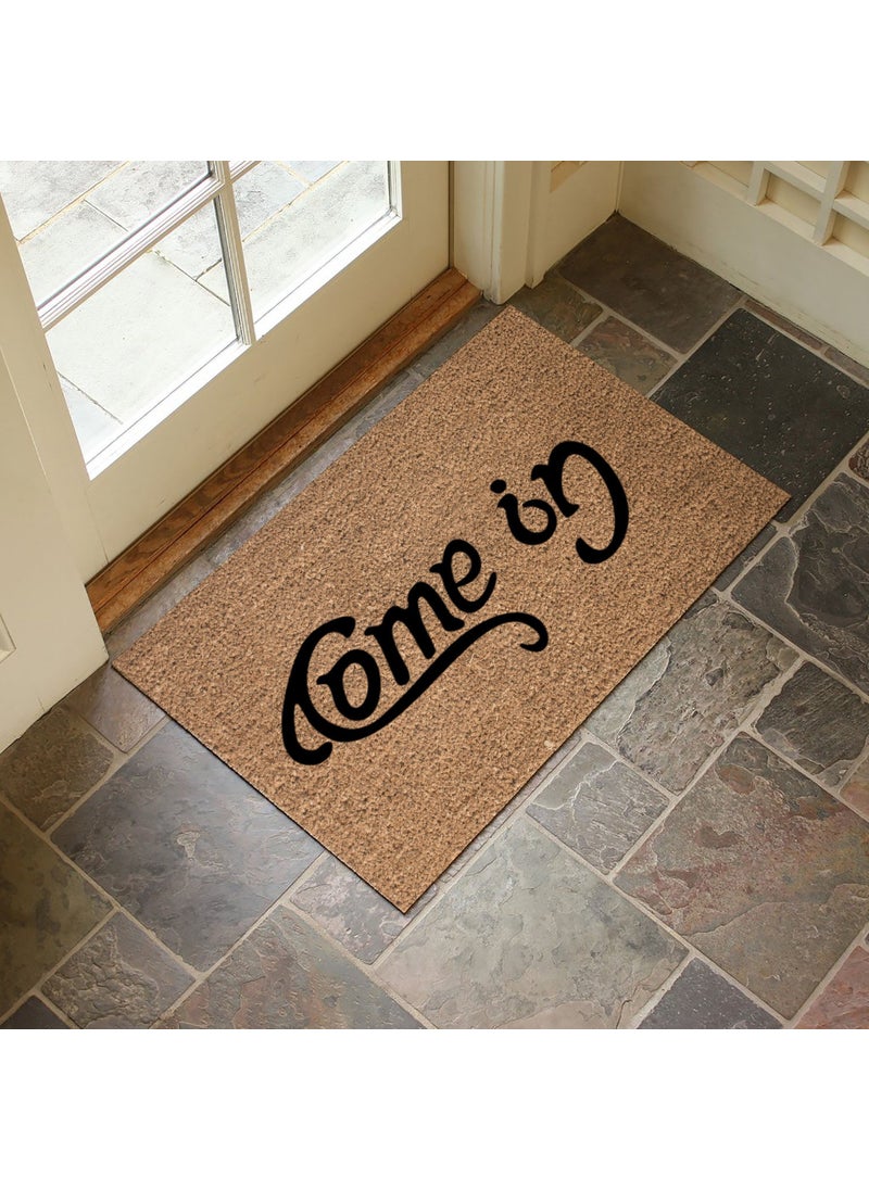 Hediye Sepeti - Gift Basket Come In Go Away Humorous Indoor Doormat - Image 1