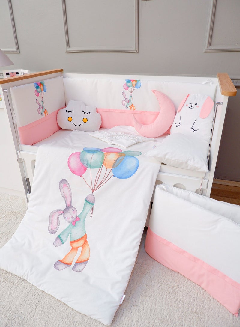 FUN MOMENT 3 Side Guardrails for Baby Bed with Quilt, Pillows and Sheet - Image 4