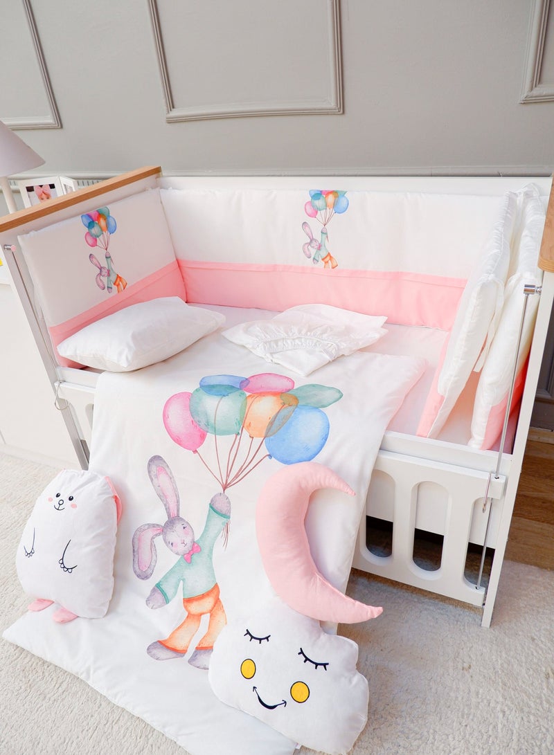 FUN MOMENT 3 Side Guardrails for Baby Bed with Quilt, Pillows and Sheet - Image 3