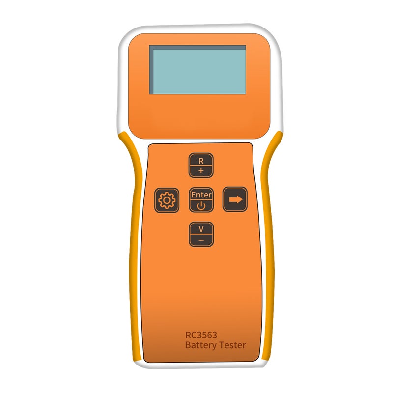 Battery Tester, High Precision Battery Internal Resistance Detector with LCD Display, Battery Tester for Battery Maintenance DIY Detection - Image 2