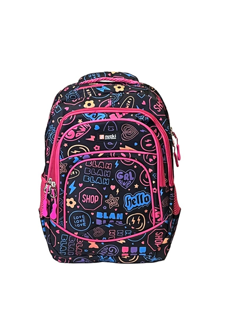 nuzki Nuzki Kids School Bag 3 Pcs/Set - Ultimate Student Backpack, Schoolbag, Pencil Case, and Lunch Bag Combo for Trendy Students  - Image 2
