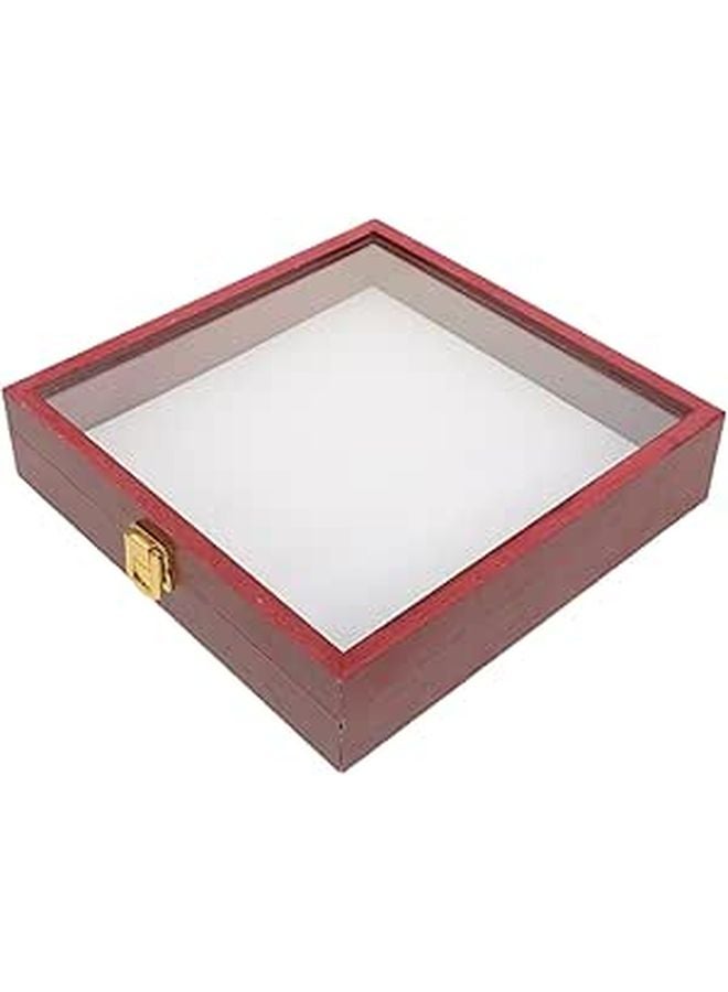 عينة فراشة حشرية عرض حالة 20x20x4.5 سم صندوق الظل الأكريليك مع وسادة - Image 1