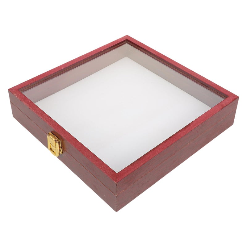 عينة فراشة حشرية عرض حالة 20x20x4.5 سم صندوق الظل الأكريليك مع وسادة - Image 2