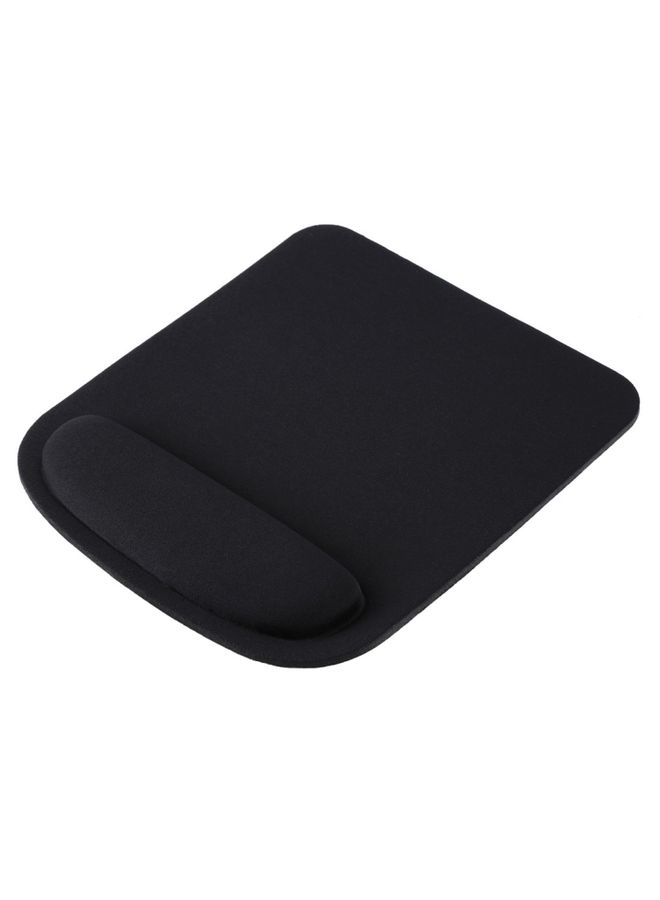 BURAQ Cloth Wrist Rest Mouse Pad(Black)  - Image 2