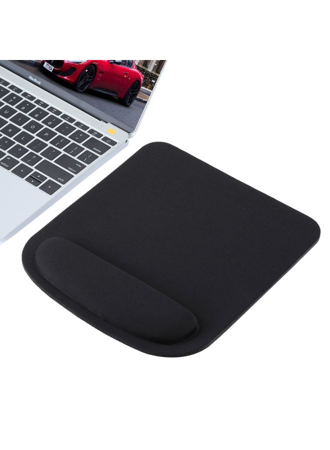 BURAQ Cloth Wrist Rest Mouse Pad(Black)  - Image 1