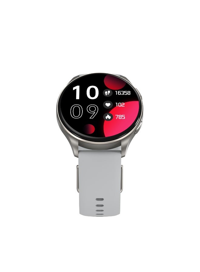 Blackview X20 1.43-inch AMOLED Display 380mAh Battery Fitness Smart Watch Obsidian Silver - Image 3