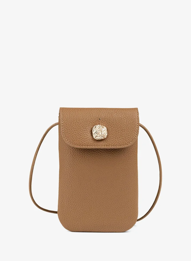 ابيكول Textured Phone Bag