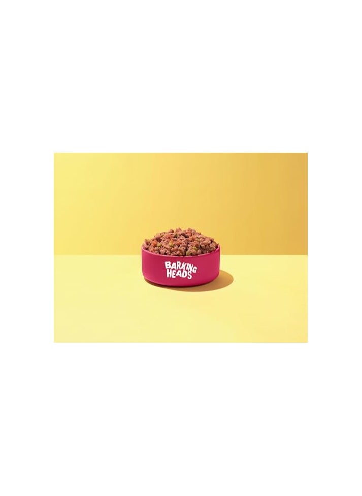 Barking Heads - Wet Dog Food - Bowl Lickin' Chicken - No Artificial Flavours - Grain-Free Recipe (10 x 300 g) - Image 1