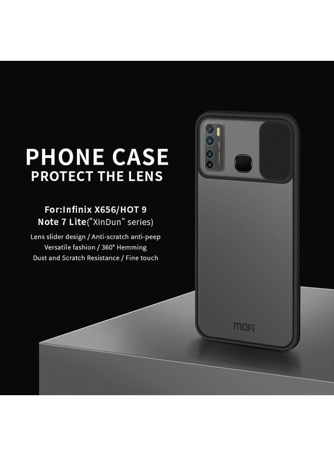 موفي جراب لهاتف Infinix X656 / HOT9 / Note7 Lite من سلسلة MOFI Xing Dun، جراب حماية شامل شفاف من البولي كربونات + TPU، مضاد للتوهج، مقاوم للصدمات - Image 2