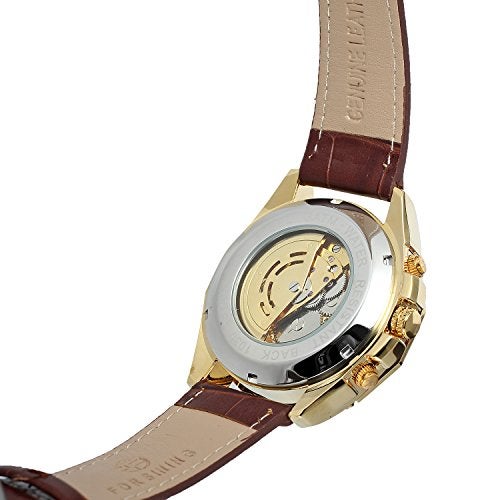 FORSINING ساعة ميكانيكية هيكلية للرجال من فورسينغ - Image 5