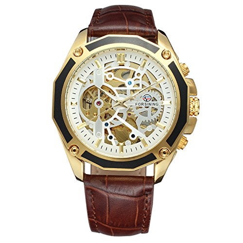 FORSINING ساعة ميكانيكية هيكلية للرجال من فورسينغ - Image 2