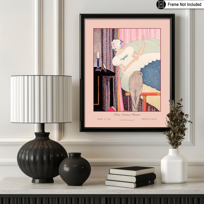 Poster Master Magazine Cover Poster - Fashion Print - Paris Fashion Number Art - Gift for Men, Women & Fashionista - Aesthetic Wall Decor for Living Room, Bedroom or Office - 8x10 UNFRAMED Wall Art - Image 3