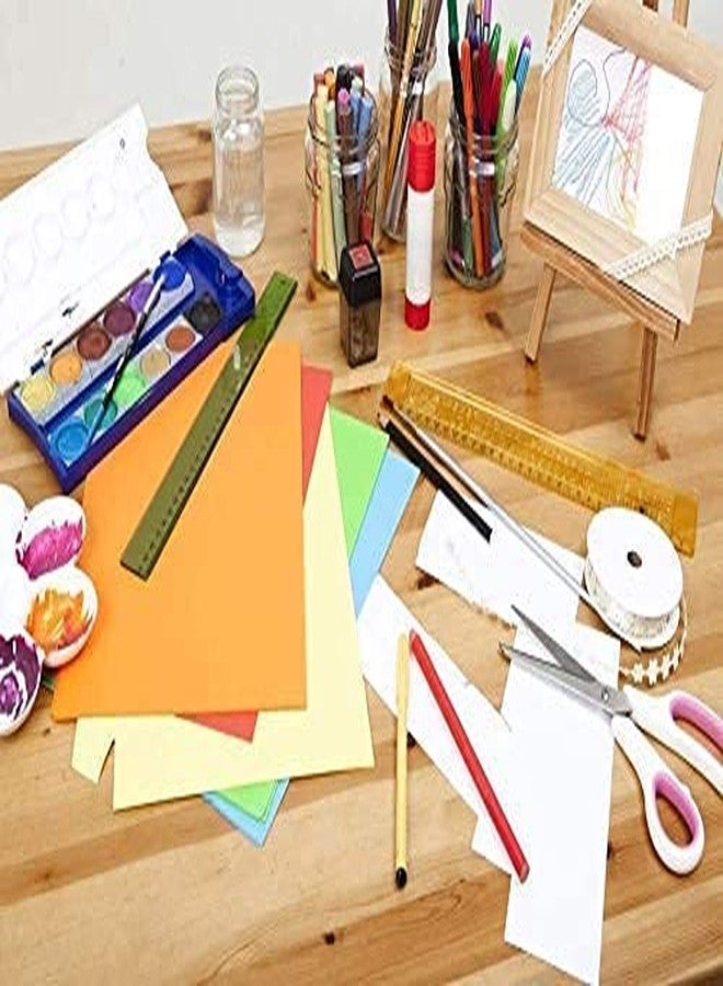 Kamal Neon Origami Paper 15 cm X 15 cm Pack of 100 Sheets (10 Sheet x 10 Color) Fluorescent Color Both Side Coloured for Origami, Scrapbooking, Project Work - Image 5