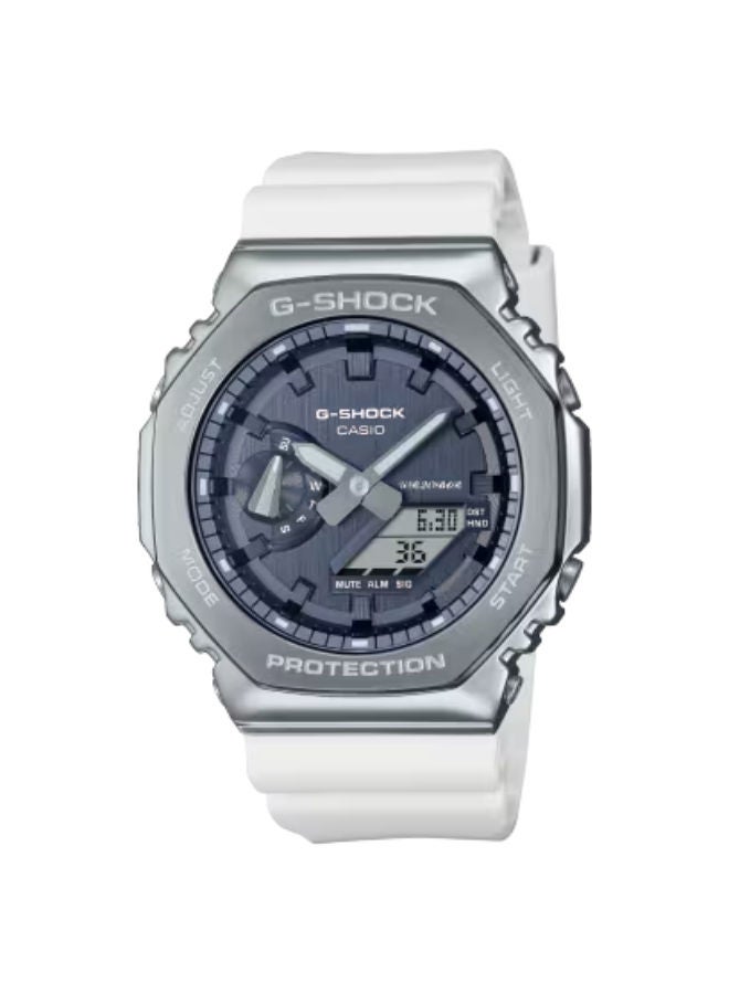 CASIO G_Shock Resin Analog+Digital Wrist Watch GM-2100WS-7ADR - Image 1