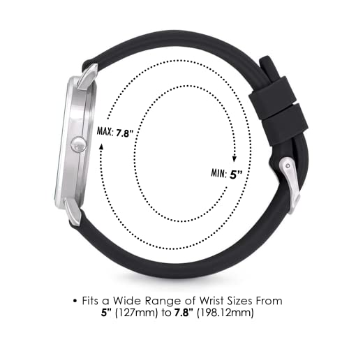 Speidel Scrub 30 Watch for Doctors, Nurses, EMT, Surgeons and Students w/Pulsometer in Black - Image 3