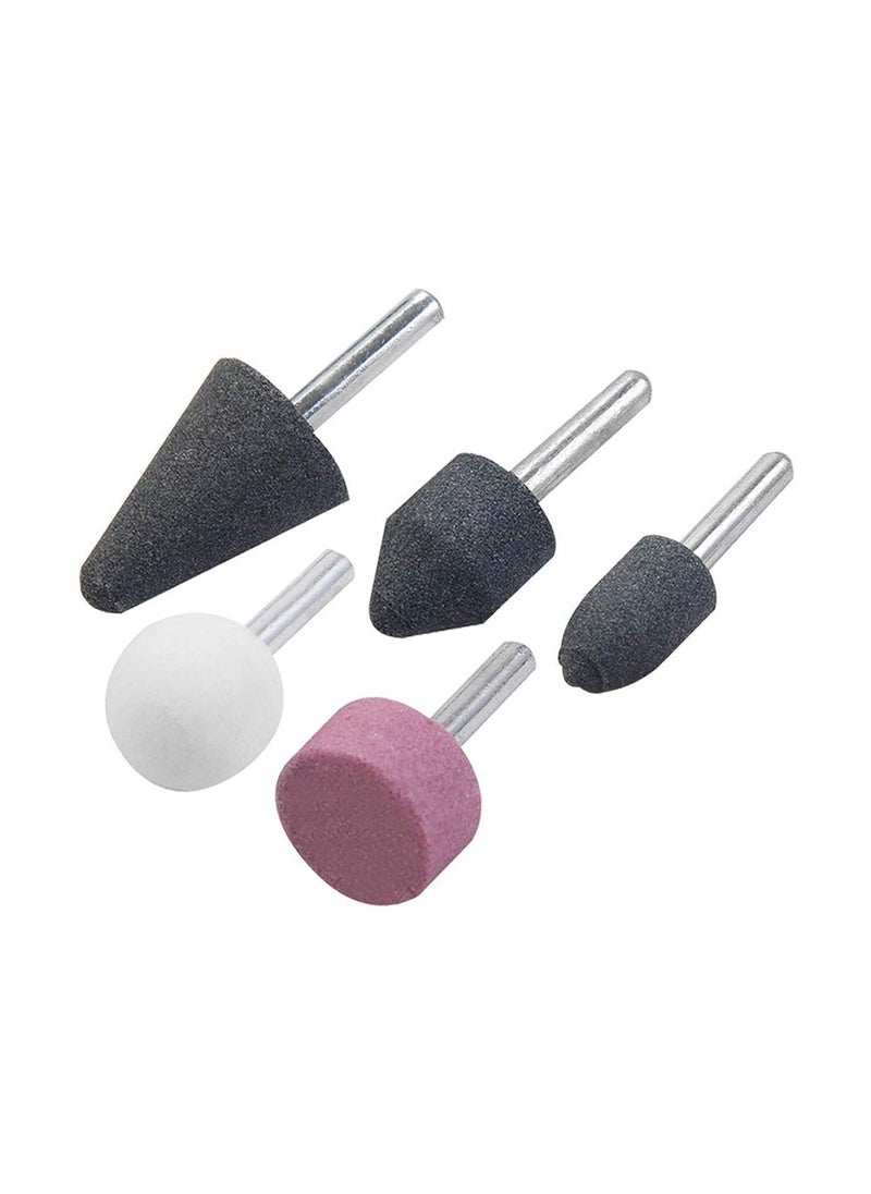 DEFAONS - Defaons Grinding stone Set Of 5 Pcs Stone Rotary Grinding Bits with 1/4 Inch Shank - Image 1