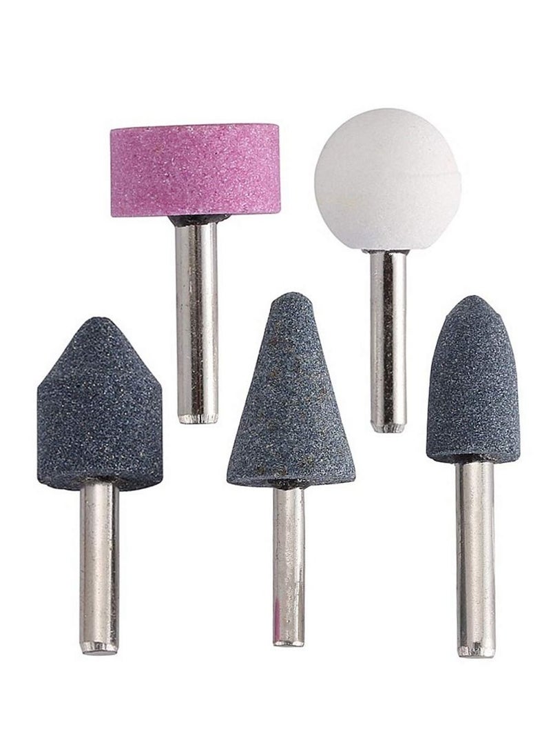 DEFAONS - Defaons Grinding stone Set Of 5 Pcs Stone Rotary Grinding Bits with 1/4 Inch Shank - Image 1