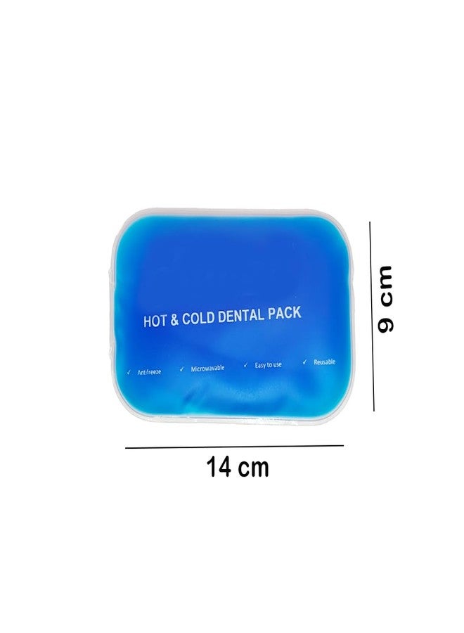 Medisky Mini Hot and Cold Dental Pack (14x9cm) for Fever Relief, Sports Injuries, Back Pain, Muscular Pain and Dental Care Essentials (Pack of 5) - Image 2