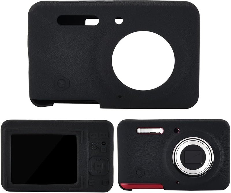 Black Silicone Protective Case Cover for Kodak PIXPRO FZ55 Digital Camera Anti Scratch - Image 3