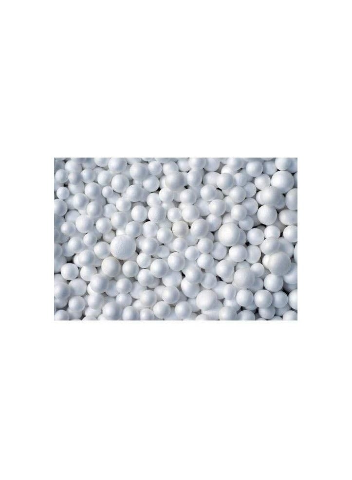 Comfy White Virgin Polystyrene Bouncy Beans For Bean Bag Refill - Image 3