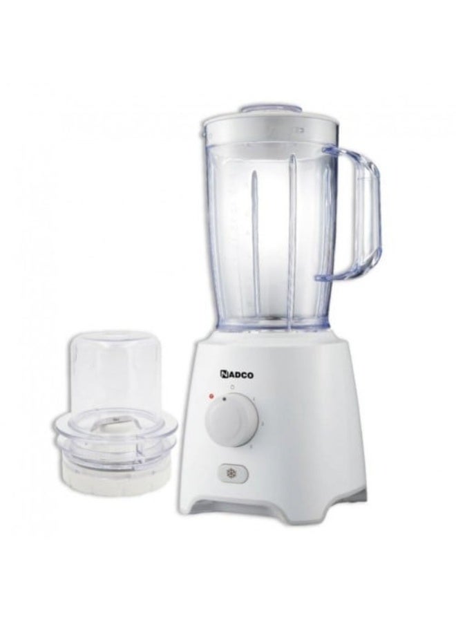 نادك خلاط 2 فى 1 مع مطحنة نادكو 1.6 لتر موديل NCB-217B