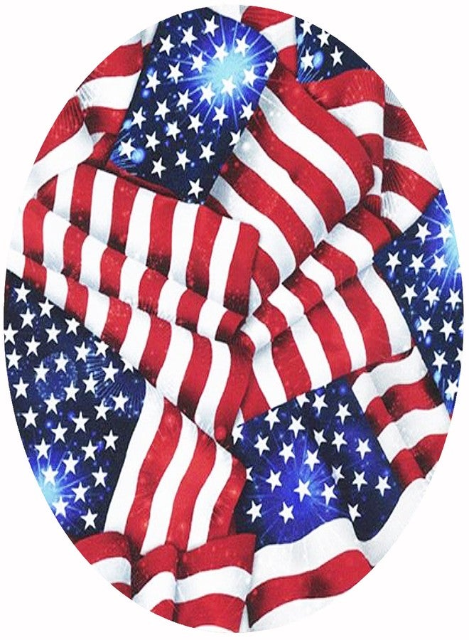 ANDRÉAS Andreas Silicone Jar Opener, American Flag - 6.25" Non-Slip Lid Gripper & Garlic Peeler, Dishwasher Safe, Multi-Use, Durable Silicone & Fabric, Made in the USA, JO-2 - Image 1