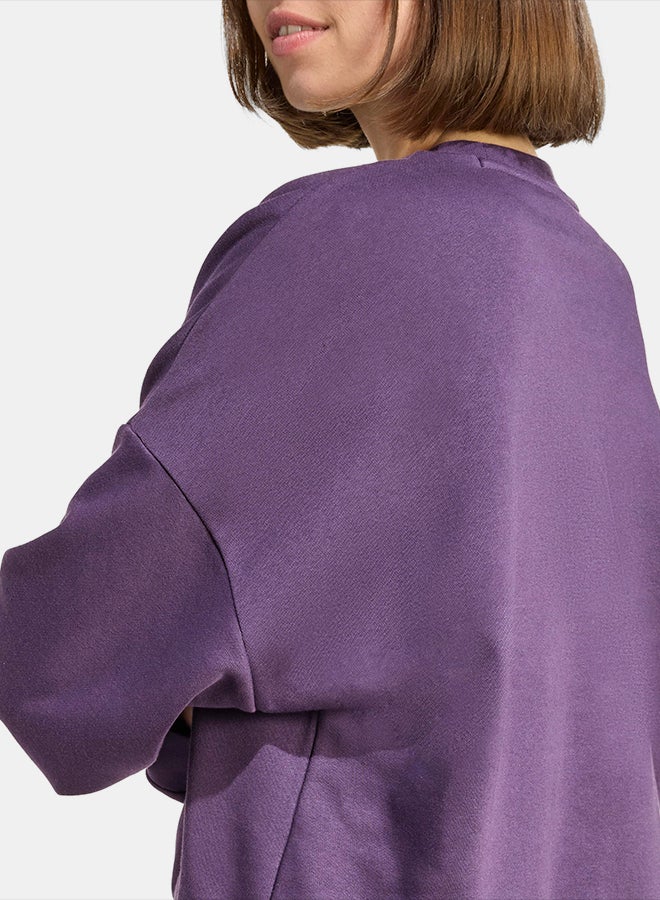 Adidas Essentials Small Logo Feelcozy Sweatshirt - Image 2