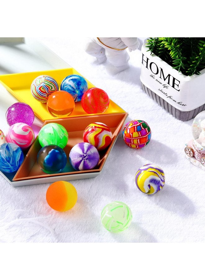 Sumind Sumind 50 Pieces Bouncy Balls 38mm Rubber Balls Bulk Bouncy Balls for Kids Mixed Color Bouncing Balls Birthday Party Favors Bag Fillers  - Image 3
