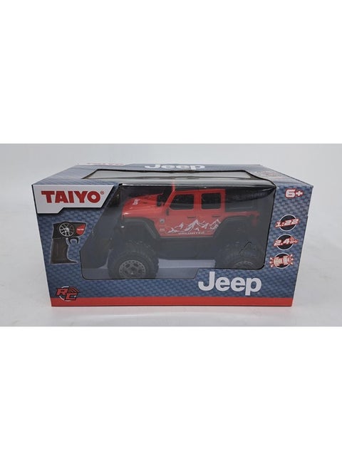 Taiyo Jeep Wrangler Sahara Unlimited - Red (1/22)