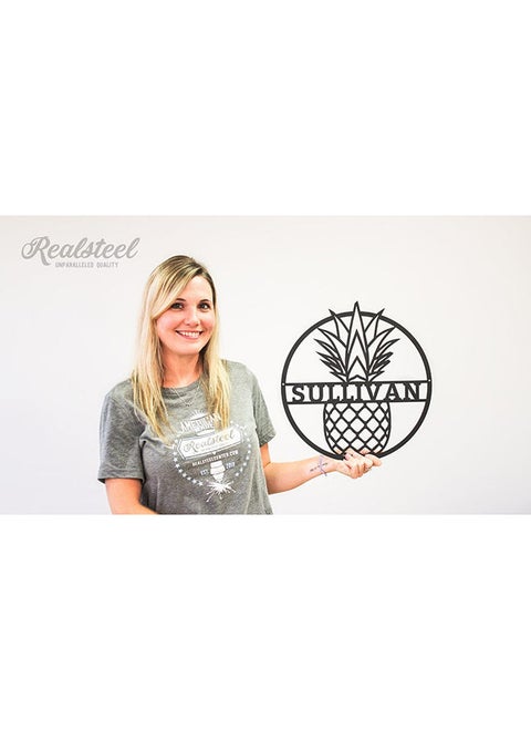 Special Pineapple Sign With Customized Name