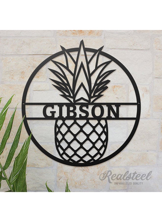 Special Pineapple Sign With Customized Name