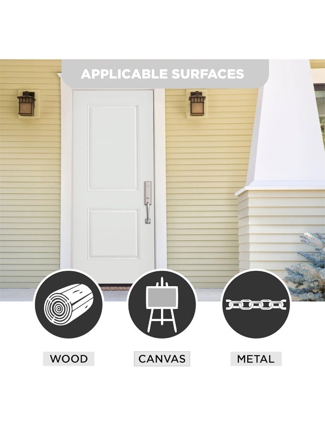 Bosny Combo 2 pcs Bosny No.40 White Spray Paint 400ml Aerosol Multi Surface High Gloss Spray Paint for Metal Wood Wall Glass Canvas Automotive Touch Up Quick Dry Durable White Paint for Furniture Home Interior Exterior DIY Projects - Image 5