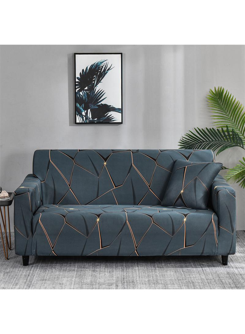 Full pack elastic anti slip sofa cover, double sofa 145-180cm