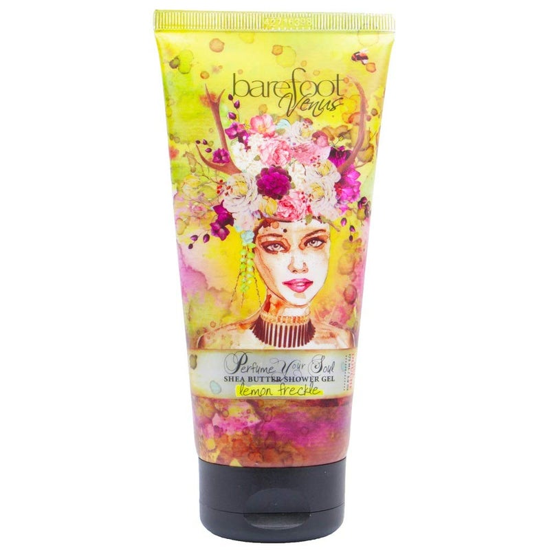 Barefoot Venus BODY Shower gel with Shea Butter 59 OZ Lemon Freckle