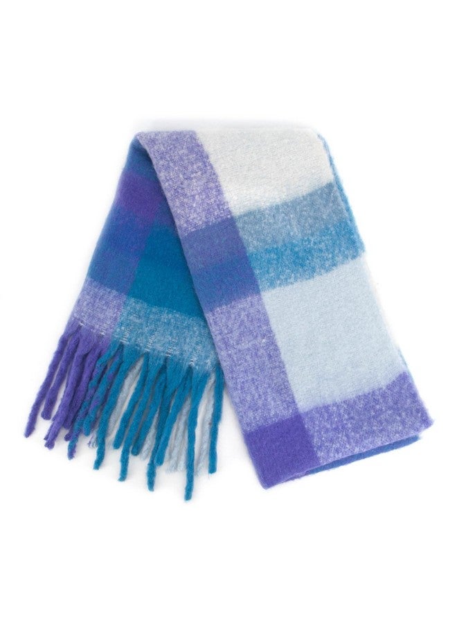 MissShorthair Oversized Chunky Scarf For Women Winter Warm Colorful Blanket Big Scarfs Plaid Thick Scarves Soft Fluffy Shawl - Image 5