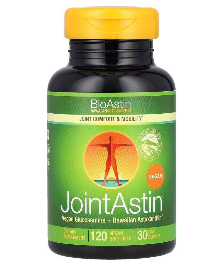 Nutrex Hawaii BioAstin® Hawaiian Astaxanthin JointAstin™ 120 Vegan Soft Gels