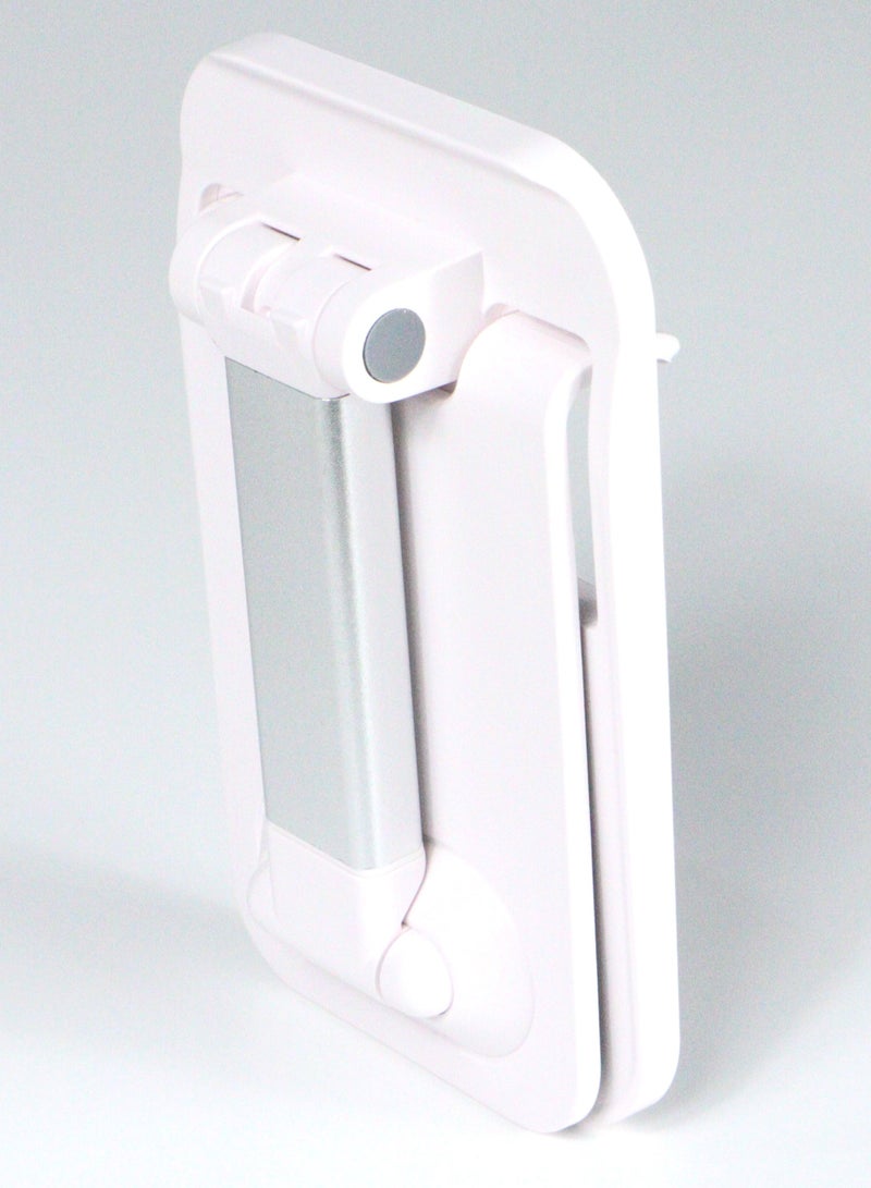 دولتري حامل الهاتف والكمبيوتر اللوحي القابل للطي (أبيض) - Image 4