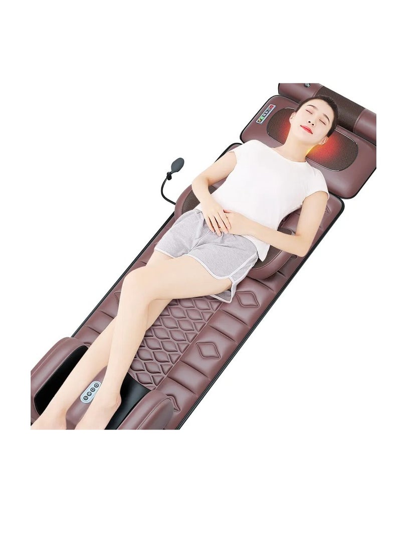 Rabos Luxury Portable Full Body PU Leather Massage Mattress - Image 2
