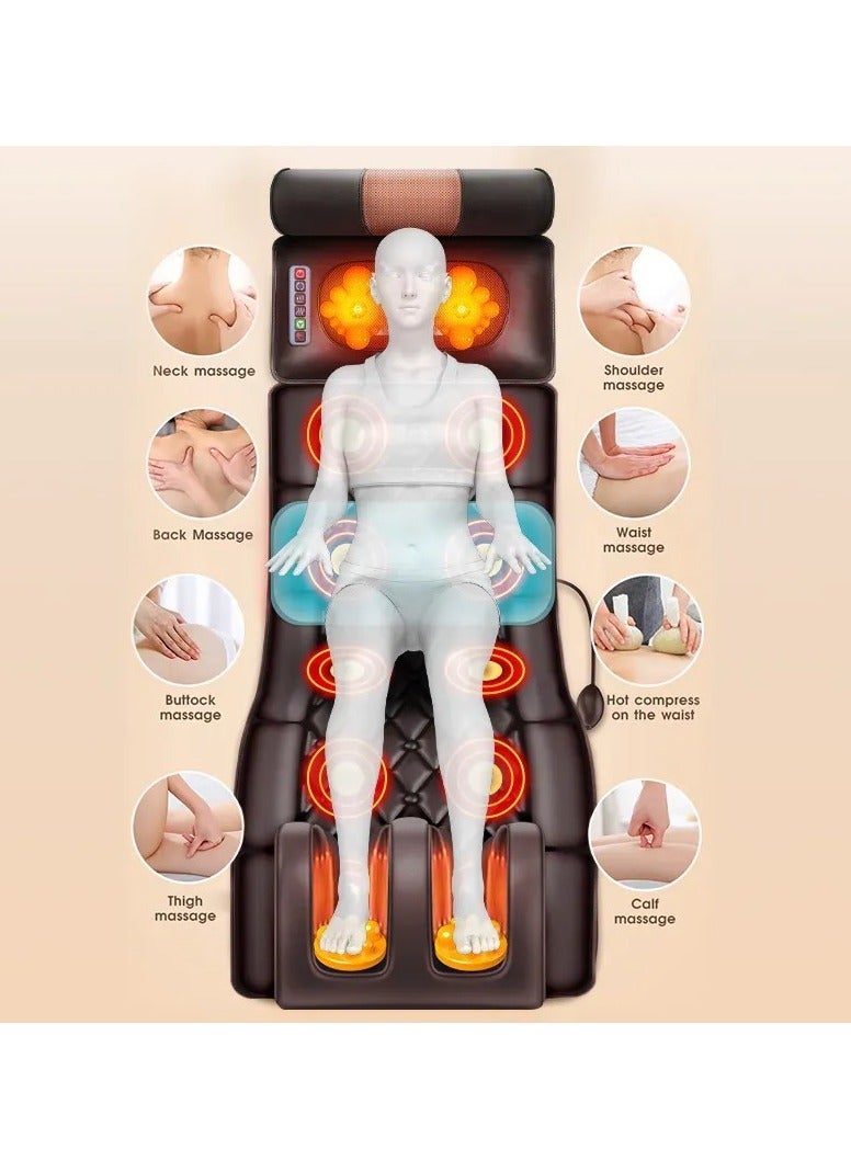 Rabos Luxury Portable Full Body PU Leather Massage Mattress - Image 3