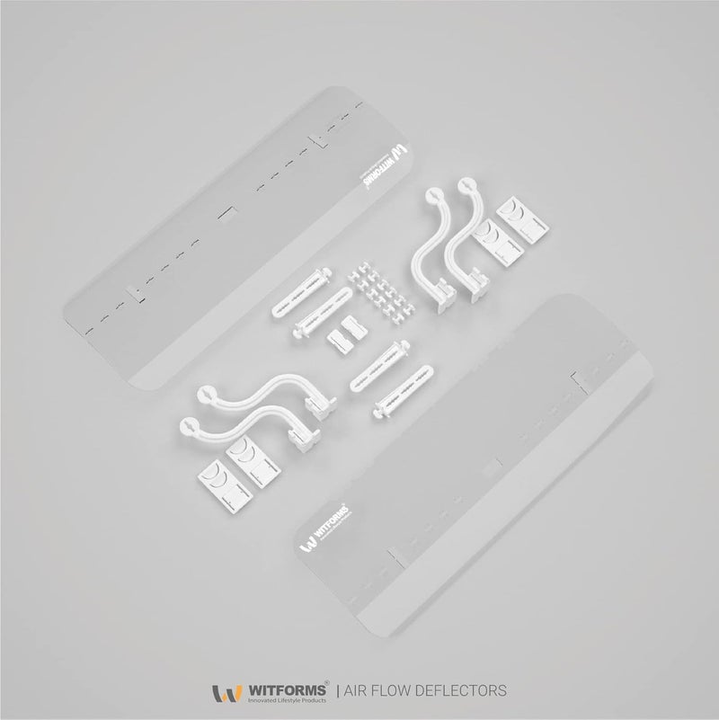 Witforms /Cassette - Adjustable AC Air Deflector, Suitable for Cassette Air Conditioner’s, Easy to Install and Remove - Image 5