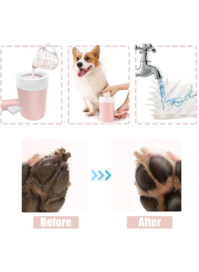 general Dog Paw Cleaner, Portable Dog and Cat Paw Wash Cup 360° Rotating Automatic Foot Wash for Cats and Dogs Puppy Foot Cleaner Cup Pet Gift for Dog Owners - Image 4